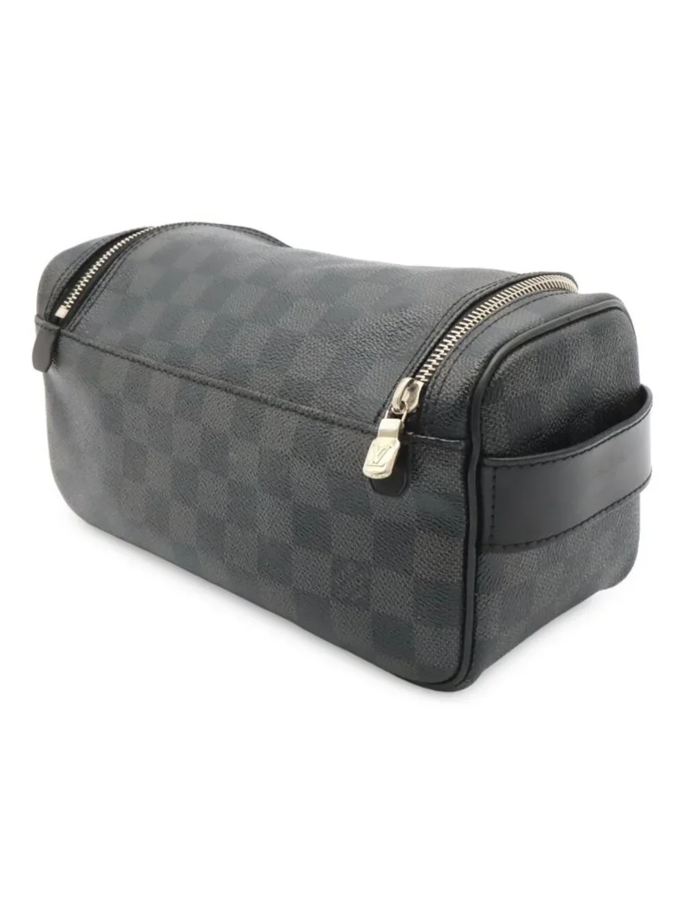 Louis Vuitton Damier Graphite Toilet Pouch Travel Clutch Handbag